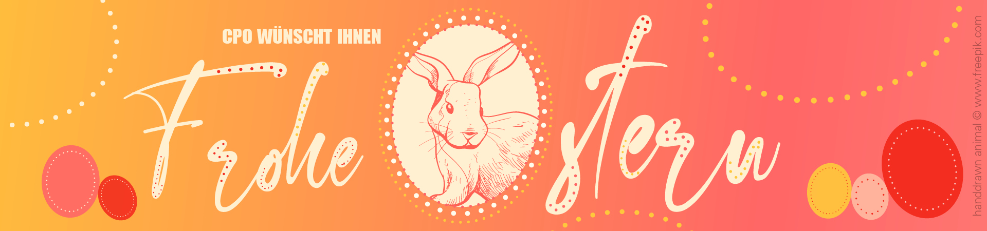 Frohe Ostern CPO Ostergrüße